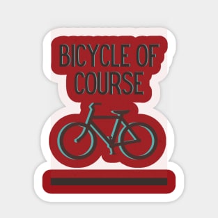 Bicycle cours Sticker